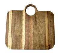 Tabla de cortar, tablas gruesas de madera, antideslizantes, decorativas, con forma de , para el hogar, barbacoa, preparación de comidas, carne, verduras, frutas, queso, embutidos