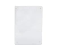 Tabla de cortar transparente antideslizante para encimera de cocina, protector rectangular, tabla de cortar acrílica fácil de limpiar