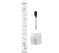 Tabla de crecimiento de animales para niños - Tabla de altura de crcimiento extraíble de | Gráficos de altura de creciminto extraíbles, decoración de pared para dormitorio, guardería, tienda, o