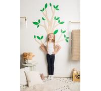 Tabla de pared de crecimiento de árboles de madera, tabla de pared de altura para niños, tabla de crecimiento para niños, árbol decorativo para sala de juegos