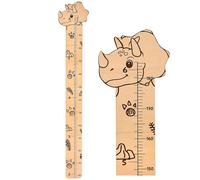 Tabla De Crecimiento De PVC - Regla De Medición Para Niños Montada En La Pared | Viñetas De Animales, Rastreador De Altura, Pantalla Decorativa Para Guardería, Dormitorio, Sala De Juegos, Interior Del