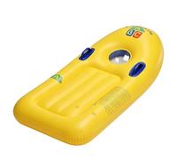 Tabla de cuerpo inflable para niños - Piscina flotante con asas para surfing, raft de nailon Buoyant con remos de agarre y fondo deslizante de alta velocidad para niños, niños, playa y lago