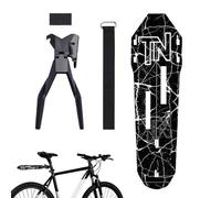 Tabla de Defensa de Bicicleta de montaña, Ciclismo de Barro Protector | de Barro Delantero y Trasero,Pieza de reemplazo de Ciclismo, Tabla de plantación de ciclos de neumáticos grasos para