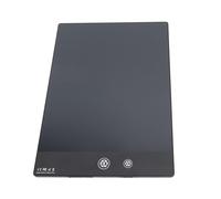 Tabla de Dibujo de Plantas Doodle, Tabla de Dibujo Electrónico 9.5 Pulgadas de Doble Pantalla LCD Diseño LCD sin Bloqueo Gran Aplicación ABS para Tomar Notas (Black)