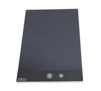 Tabla de Dibujo de Plantas Doodle, Tabla de Dibujo Electrónico 9.5 Pulgadas de Doble Pantalla LCD Diseño LCD sin Bloqueo Gran Aplicación ABS para Tomar Notas (Black) (White)