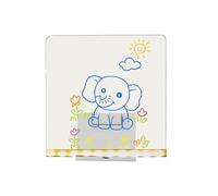 Tabla de dibujo LED para niños | Tableta para mensajes con alimentación USB | Pizarra LED borrable con rotuladores | Para niños, escuela, salón, casa y ambiente de trabajo