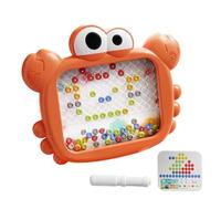 Tabla de dibujo magnético para niños: tableta Doodle de aprendizaje para niños pequeños, almohadilla de escritura educativa para actividades de preescolar, lindo juguete para mascotas con pantalla bor