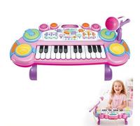 Tabla de DJ para niños 1-3, juguetes musicales de piano para bebés, mesa musical educativa, Toddler Activity Learning DJ Mixing Table w/Music & Light,Educational BabyToys for 1Year Old Boy Girl