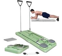 Tabla de ejercicio multifuncional, tabla de entrenamiento con rueda de rebote, tabla abdominal para fitness (1)
