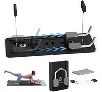Tabla de ejercicio multifuncional, tabla de entrenamiento para abdominales, tabla de flexión, rodillo abdominal de rebote automático (3)