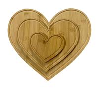 Tabla de embutidos en forma de corazón, tabla de cortar con forma de corazón | Bandeja de madera para puerto - Comida decorativa que sirve tabla de cortar de la bandeja para cocina fiestas de camping