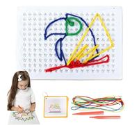 Tabla de Enhebrar para - Juegos de habilidades coloridas, Tablero de aprendizaje creativo, plantillas artísticas | Dibujos animados, Diseño, Formas Artesanales, actividad para desarrollar,