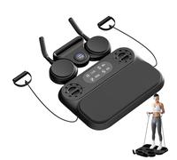 Tabla de entrenamiento abdominal, tabla de ejercicios abdominales, dispositivo de entrenamiento de abdominales de rebote automático, accesorio de fitness multifuncional, equipo de pilates que ahorra