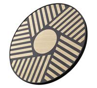 Tabla de entrenamiento de balanceo - Tabla de equilibrio de fitness, tabla de equilibrio de balancín de yoga y fitness, tablas de equilibrio de madera para pie, plataforma de entrenamiento de