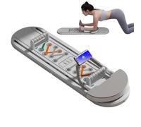 Tabla de entrenamiento en casa, Entrenador completo del cuerpo, entrenador básico portátil, tabla deslizante de pilates, 108 x 41 x 7,5 cm, para dar forma a todo tu cuerpo,