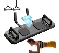 Tabla de entrenamiento en casa | Equipo de entrenamiento de fuerza con temporizador,Tabla de flexiones multifunción antideslizante para ejercicio en casa, fitness y de fuerza