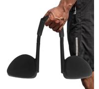 Tabla de entrenamiento portátil | Equipo de fitness para fortalecer el tronco con temporizador, tabla de sentadillas con asas, soporte para flexiones y tablones, dispositivo de entrenamiento