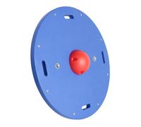 Tabla de equilibrio CanDo de 16 pulgadas y 1,5 pulgadas de altura, color rojo