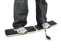 Tabla de equilibrio de golf, ayuda para entrenamiento de velocidad de swing, equipo de entrenamiento de fuerza, mejora la estabilidad y evita la inversión para principiantes y deportes