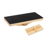Tabla de equilibrio de madera: ejercicio antideslizante para la estabilidad del pie, dispositivo de entrenamiento central para fortalecer el tobillo, equipo de fitness duradero | para Pilates Yoga
