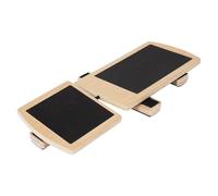 Tabla De Equilibrio De Tobillo - Madera Caucho 29x11x1.5cm | Tablero Oscilante | Entrenador Fortalecedor De Pies | Plataforma De Ejercicio De Estabilidad Portátil Para Rehabilitación De Tobillo, Entre