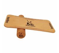 Tabla de equilibrio + rodillos de corcho RollerBone 64x33x10 cm