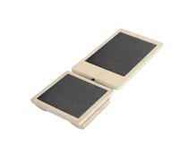 Tabla de equilibrio un solo pie for entrenamiento pies madera, for ballet, pilates, ejercitador fortalecedor tobillo para esguince de tobillo y fascitis plantar