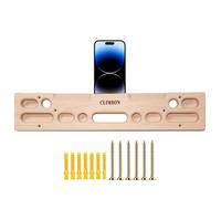 Tabla de escalada con dedo de madera - Puerta de tabla de roca resistente de alta calidad, ligera, montada, ergonómica, portátil, estación de entrenamiento, escalada de pared, multiusos para