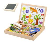 Tabla De Escritura Magnética De Madera - Educativo Para, Aprendizaje Y Dibujo, Tabla De Formación Preescolar Sostenible Para La Práctica De Escritura A Manuscrita, Juego De Bocetos Artisti