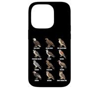 Tabla de Especies de Aves Rapaces Rapaces Carcasa para iPhone 14 Pro