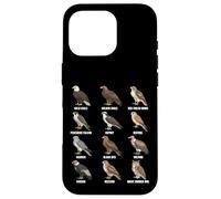Tabla de Especies de Aves Rapaces Rapaces Carcasa para iPhone 16 Pro