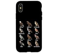 Tabla de Especies de Aves Rapaces Rapaces Carcasa para iPhone X/XS