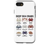 Tabla de Especies de crustáceos Marinos de cangrejos de mar Profundo Carcasa para iPhone SE (2020) / 7/8