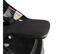 Tabla de expansión de reposapiés para cochecito de bebé con diseño de conexión estable para mariposa, disfruta de un viaje seguro, tabla de extensión para cochecitos