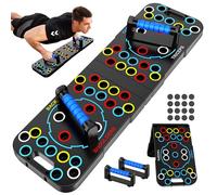 Tabla de flexiones 56 en 1, barra de flexiones plegable multifunción, asas portátiles para suelo, tabla de flexiones, barra de flexiones desmontable multifunción, asas portátiles para el suelo