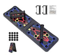 Tabla de flexiones, barra de empuje plegable para equipo de gimnasio en casa, equipo de entrenamiento de fuerza y ejercicio, herramientas de entrenamiento multifunción multiescenario