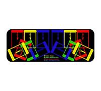 Tabla de flexiones de 39 x 101 cm, tabla de ejercicios para mayor comodidad, multifunción, de poliuretano, con facilidad, plegable, para equipos de fitness, culturismo, deportes de fitness