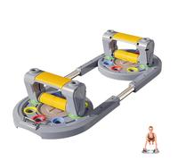 Tabla de Flexiones Multifuncional. Push Up Rack Board. Agarre para Dominadas, Entrenamiento Muscular, Ejercicios en Casa, Fitness, Yoga, CrossFit, Uso Interior y Exterior.