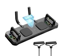 Tabla de flexiones para hombres,Tabla de flexiones | de antideslizante para hombres,Equipo multifuncional de Pilates con cuerda extensible y temporizador, entrenador ejercitador para m