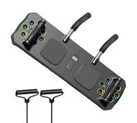 Tabla de flexiones para hombres,Tabla de flexiones - de ejercicios multifuncional | Equipo multifuncional de Pilates con cuerda extensible y temporizador, entrenador ejercitador para mujeres y h