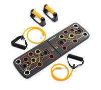 Tabla de flexiones push-up con bandas de resistencia y guía de ejercicios pulsher innovagoods 21.3 cm