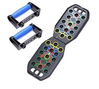 Tabla de flexiones, soporte de entrenamiento antideslizante, equipo de entrenamiento doméstico, herramienta de ejercicio de fortalecimiento, equipo de fitness en casa de 26.38 pulgadas para