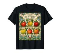 Tabla de Frutas Heritage Apples Vintage Orchard Camiseta