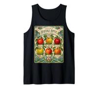 Tabla de Frutas Heritage Apples Vintage Orchard Camiseta sin Mangas