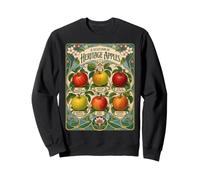 Tabla de Frutas Heritage Apples Vintage Orchard Sudadera