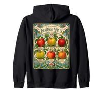 Tabla de Frutas Heritage Apples Vintage Orchard Sudadera con Capucha