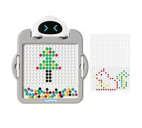 Tabla de garabatos magnética, bandeja de dibujo reutilizable, blocs de pintura para niños, juguete educativo de bocetos | Sistema de aprendizaje creativo para niñas en edad preescolar