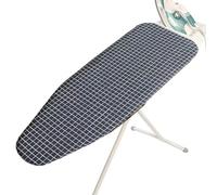 Tabla de hierro reflectante de calor, mesa de planchado de repuesto con borde elástico, tabla de hierro acolchada de tamaño estándar para el hogar, interiores y hoteles