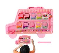 Tabla de Laberinto Magnético, Actividades de Clasificación por Colores y Numeración - Juego Educativo Tri Motricidad Fine Initiation a las Matemáticas de 2 a 6 Años