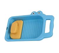 Tabla de lavado de manos de entrenamiento para niños, diseño de , portátil de polipropileno de 12.6 x 7 x 1.9 pulgadas, mini manual de lavado, herramienta de lavandería para viajes, camping